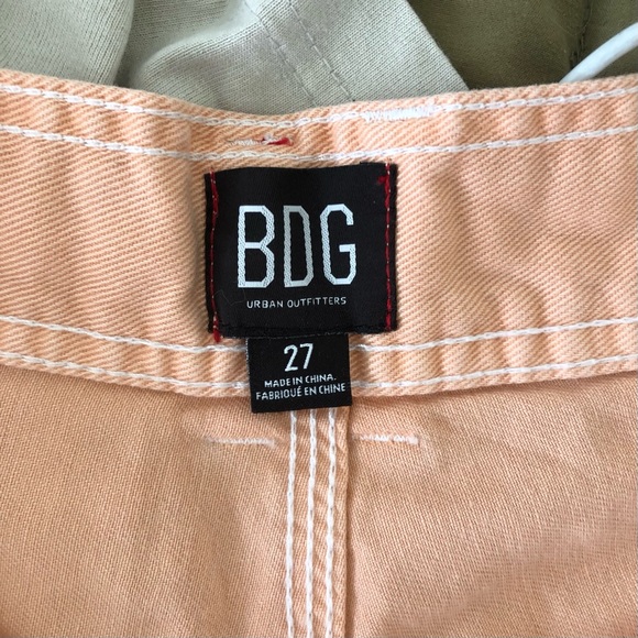 Urban Outfitters Peach Pocket Shorts 27 - Picture 5 of 6